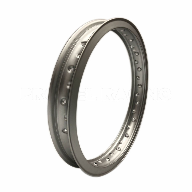 Customized H Type 2.15x17 Motorcycle Alloy Wheel Rim with Silver Painting