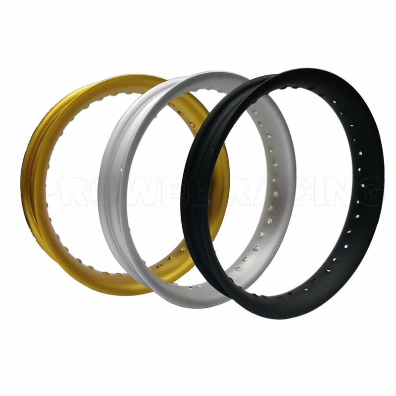 U Type Gold Aluminum Alloy Motorcycle Wheel Rims for 17 Inch in Gold
