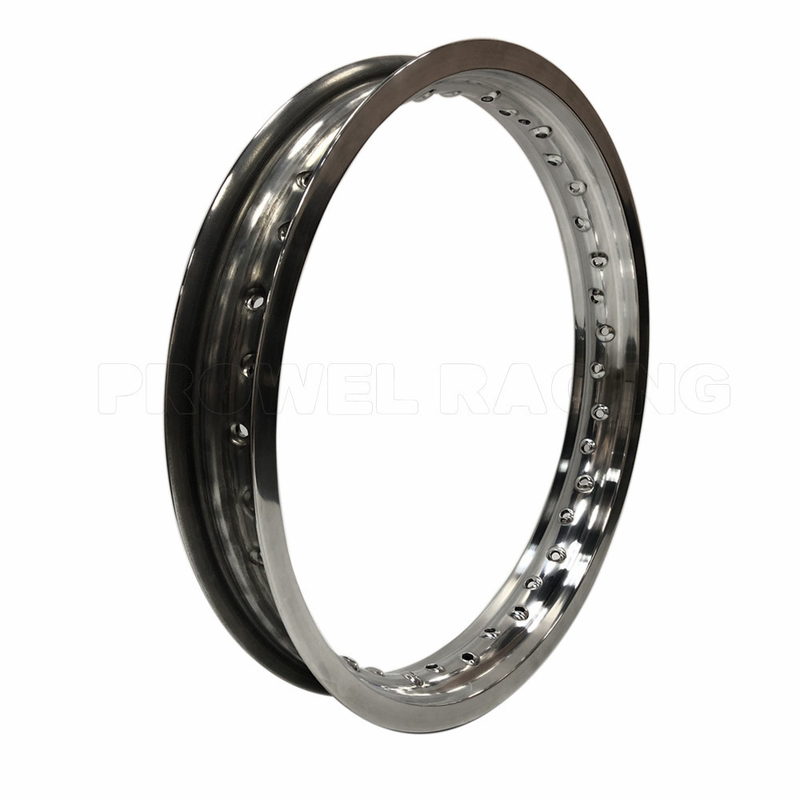 CRF 450 2.15x18 Silver Motorcycle Rims Made of Aluminum Alloy with Painting
