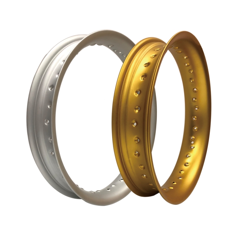 3.00 x 17 Inch Gold Alloy Wheel Rim  7116 T6 Purpose Replace/Repair