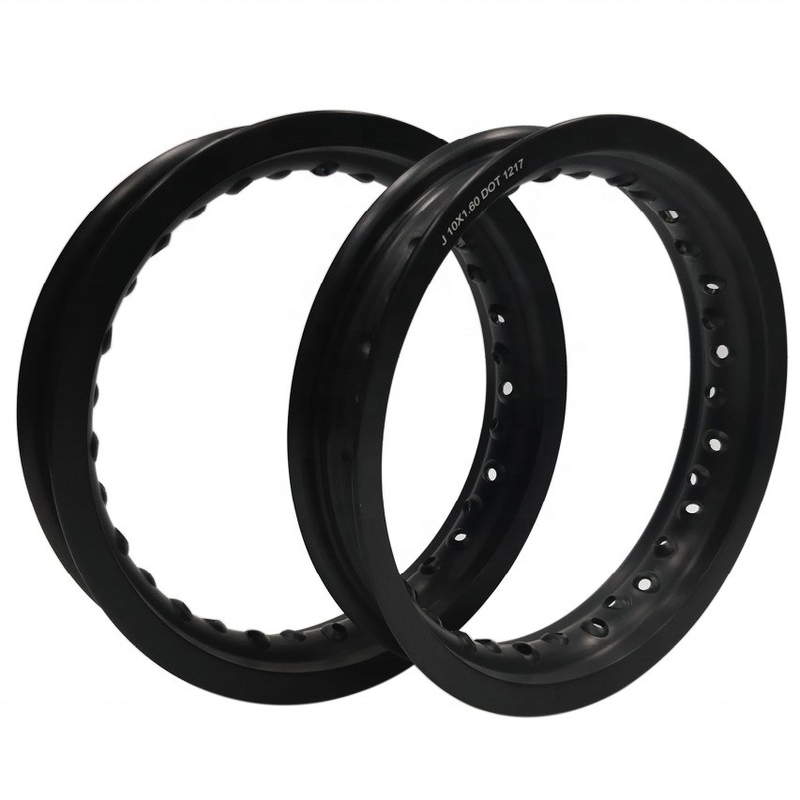 Polishing and Anodizing 10&quot; 12&quot; 14&quot; Inch Motorcycle Alloy Wheel Rims for Pitbike Kids Bike